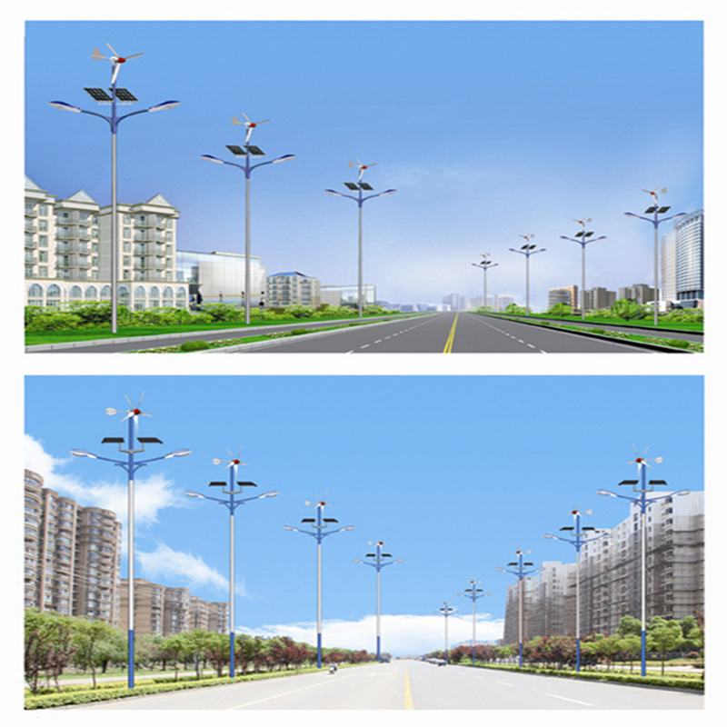 All-Weather Wind-Solar Hybrid Streetlight