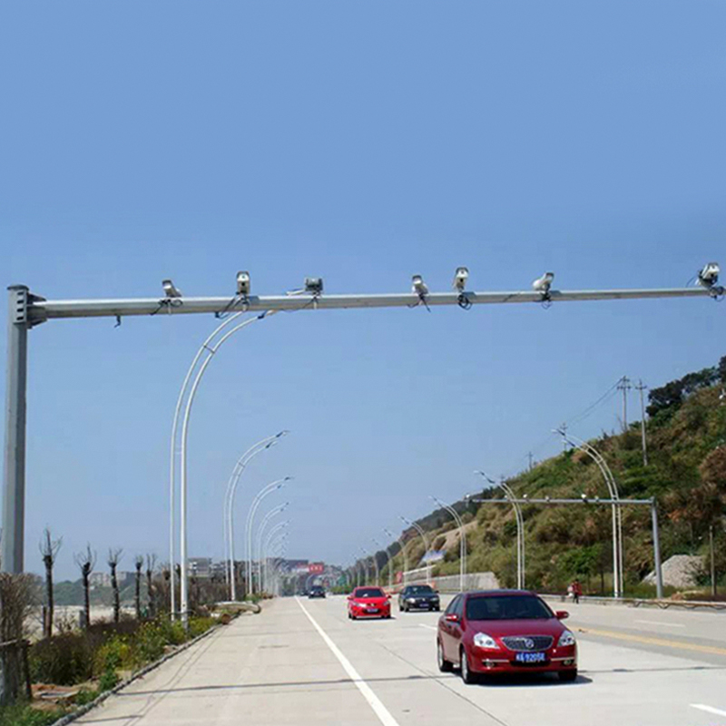 All-Weather Electronic Police Monitoring Pole