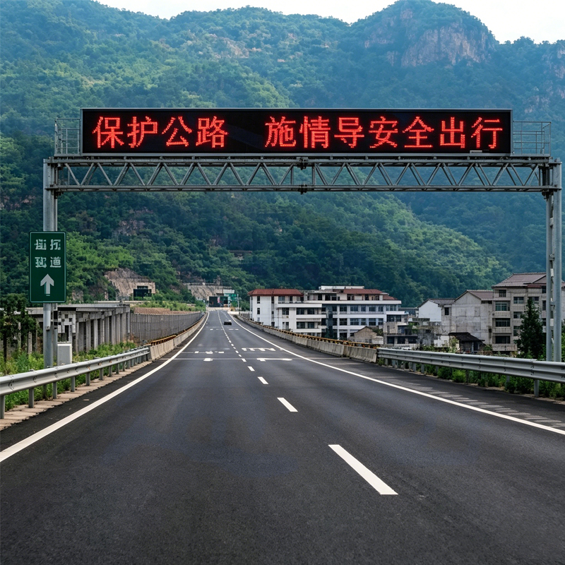 Standard LED Traffic Guidance Screen Pole