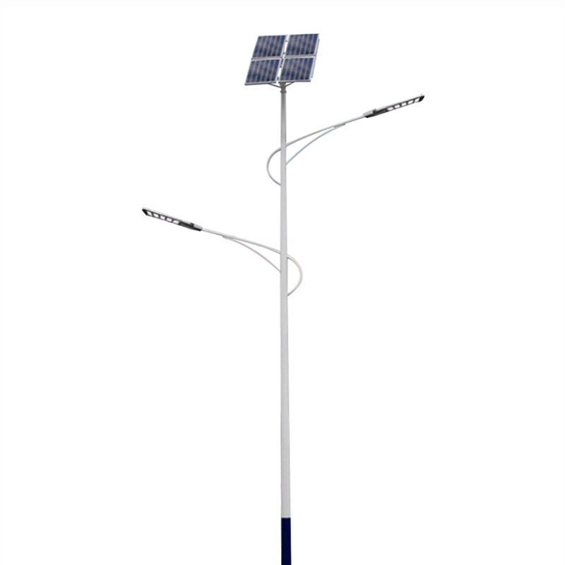 Solar Dual-Arm Streetlight