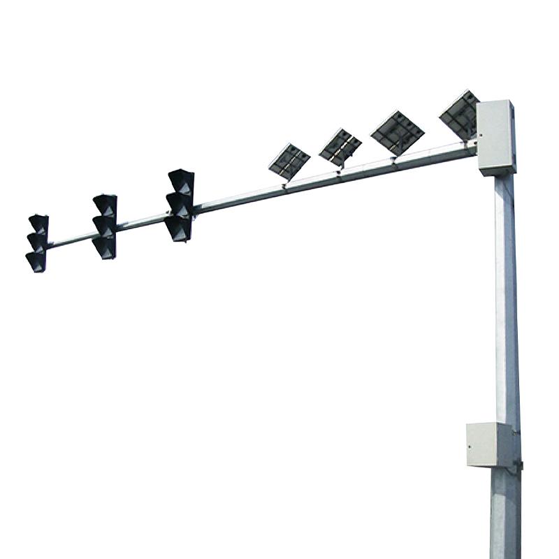 Cantilevered Solar Traffic Lights