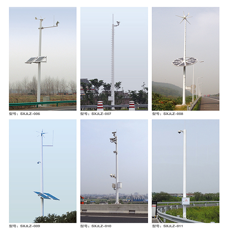 Urban Security Standard Traffic Camera Poles