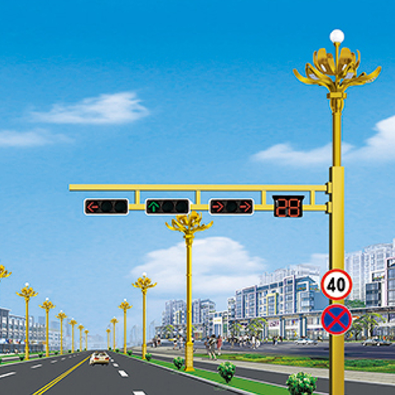 Multifunctional Monitoring Combination Light Pole
