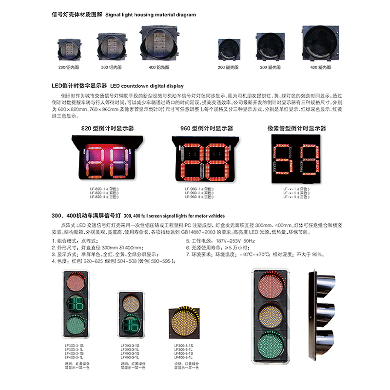 Large-view LED Traffic Signal Light Core Light Source
