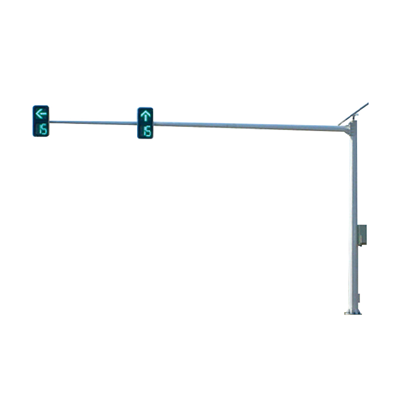 Cantilevered Solar Traffic Lights