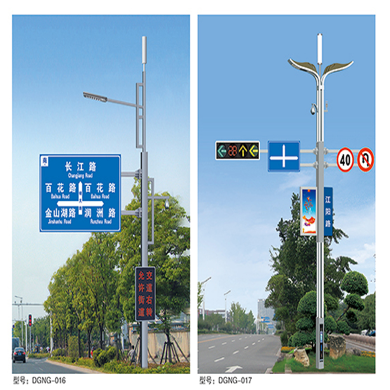 Multifunctional Monitoring Combination Light Pole
