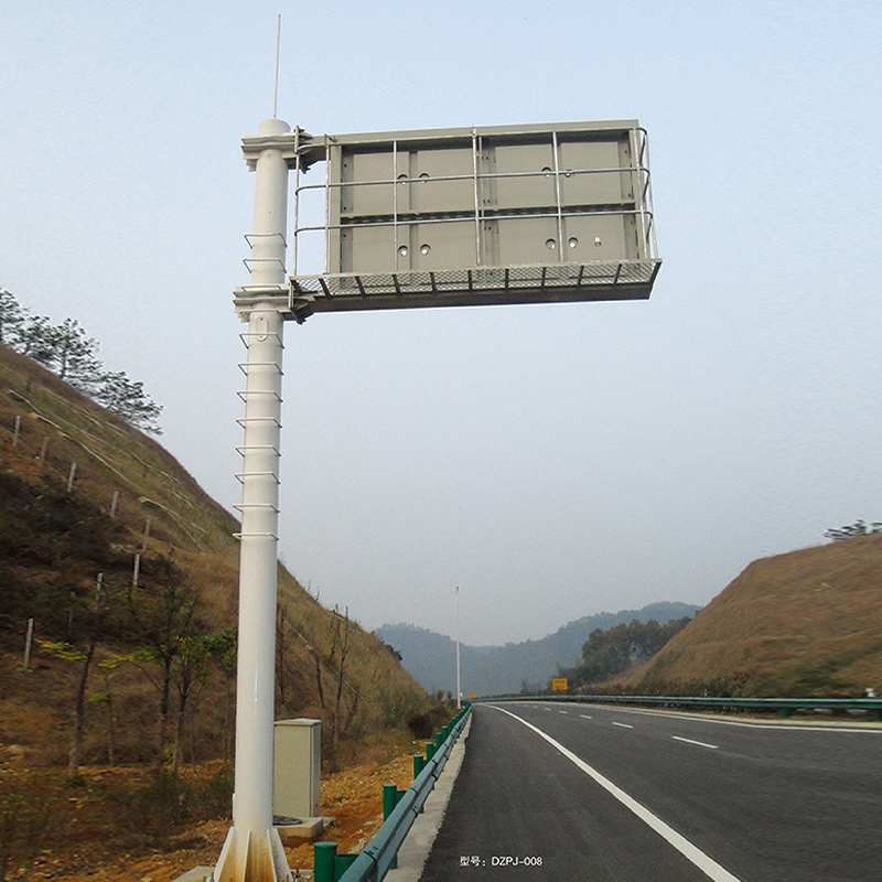 Heavy Duty Gantry Frame For Electronic Screens On Highways