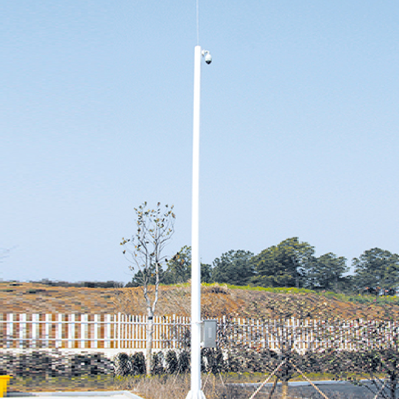 Self-Powered Solar-Powered Camera Support Column